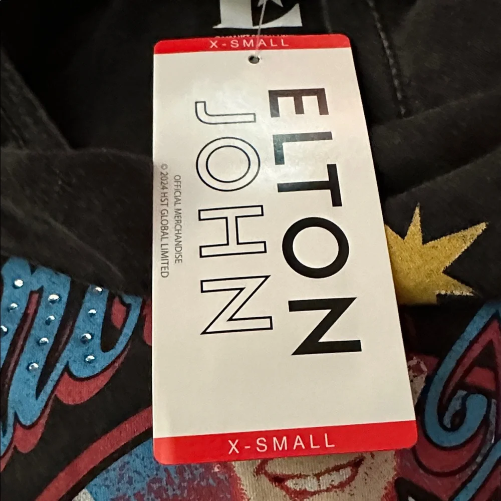 Elton John Rocket Man Graphic Tee Size XS - Picture 5 of 6